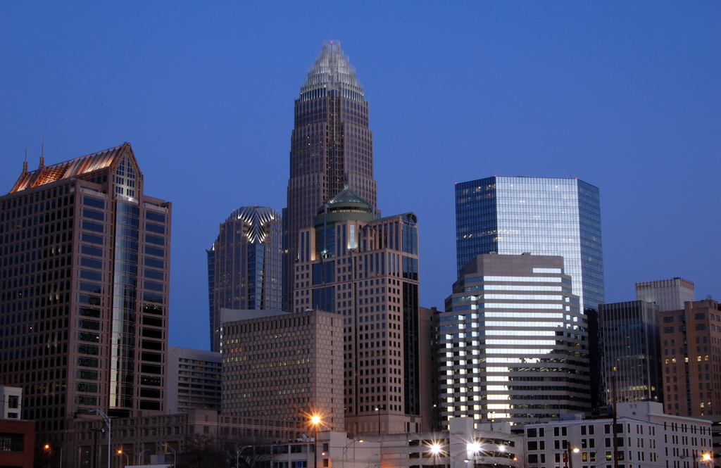 Charlotte skyline